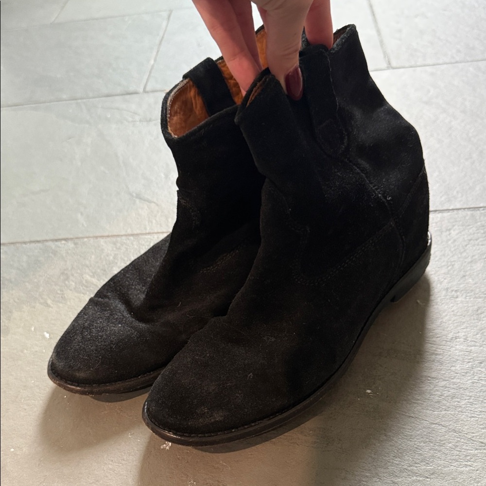 Isabel Marant - Black Suede Susee Boots